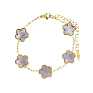 BRACCIALE CM 17+3 CALLIOPE IN ACCIAIO MM 13