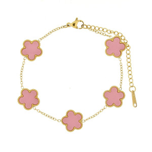 BRACCIALE CM 17+3 CALLIOPE IN ACCIAIO MM 13