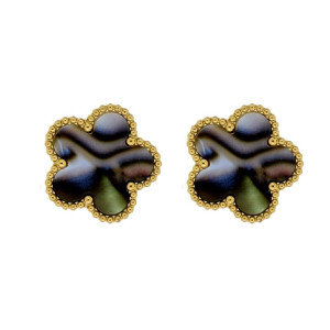ORECCHINI CALLIOPE IN ACCIAIO FIORE MM 12