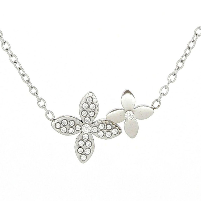COLLANA CM 40+5 CALLIOPE IN ACCIAIO MM 12