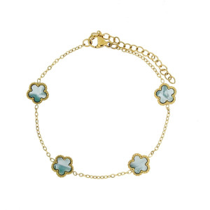 BRACCIALE CM 17+3 CALLIOPE IN ACCIAIO MM9