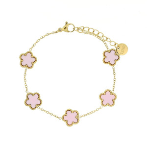 BRACCIALE CM 17+3 CALLIOPE IN ACCIAIO MM 11