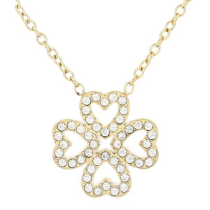 PENDENTE PORTAFORTUNA CON CATENA IN ACCIAO