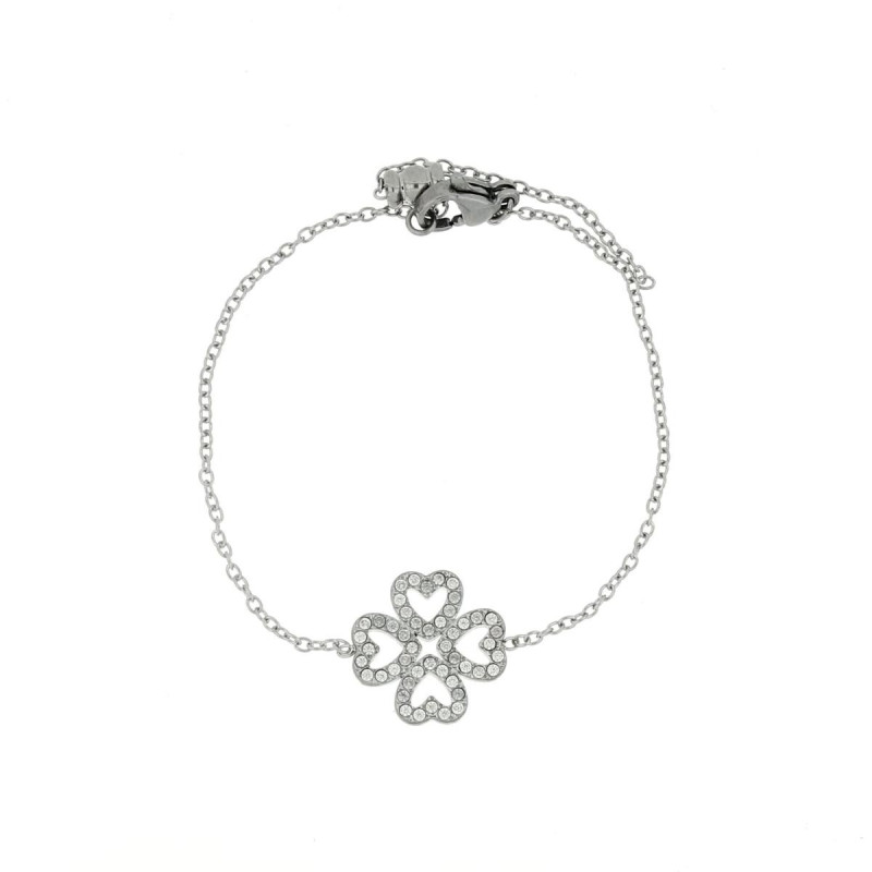BRACCIALE CORNO IN ACCIAIO