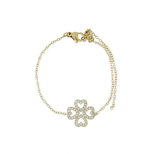 BRACCIALE CORNO IN ACCIAIO