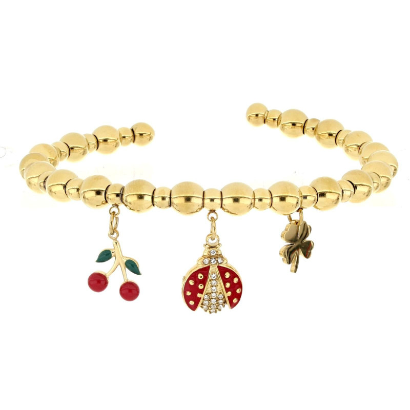 BRACCIALE CORNO IN ACCIAIO