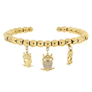 BRACCIALE CORNO IN ACCIAIO