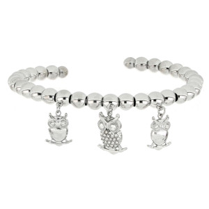 BRACCIALE CORNO IN ACCIAIO