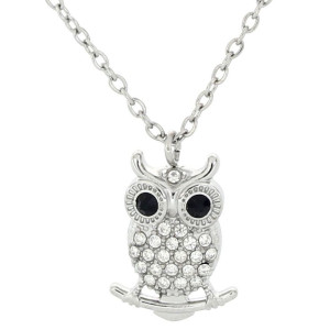 PENDENTE PORTAFORTUNA CON CATENA IN ACCIAO