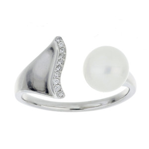 ANELLO PERLA IN ARGENTO 925