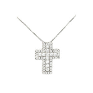 PENDENTE CROCE IN ARGENTO 925
