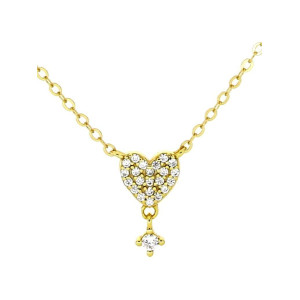 PENDENTE PAVE' IN ARGENTO 925