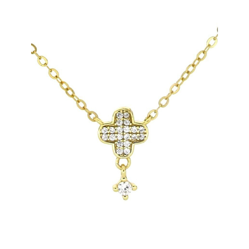 PENDENTE PAVE' IN ARGENTO 925