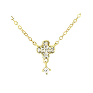 PENDENTE PAVE' IN ARGENTO 925