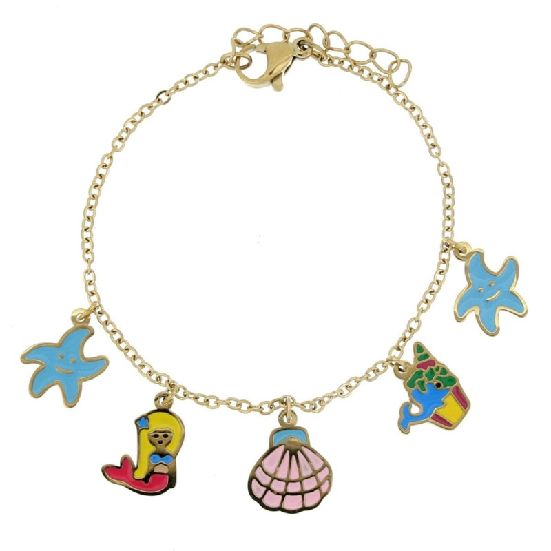 BRACCIALE BABY CM 14+2 IN ACCIAIO