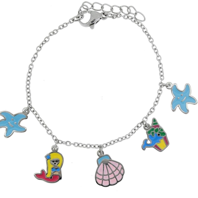 BRACCIALE BABY CM 14+2 IN ACCIAIO