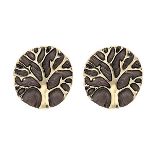 ORECCHINI MM 18 ARMONIA IN OTTONE