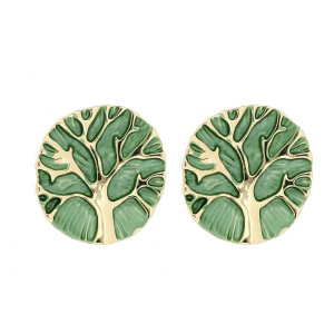 ORECCHINI MM 18 ARMONIA IN OTTONE