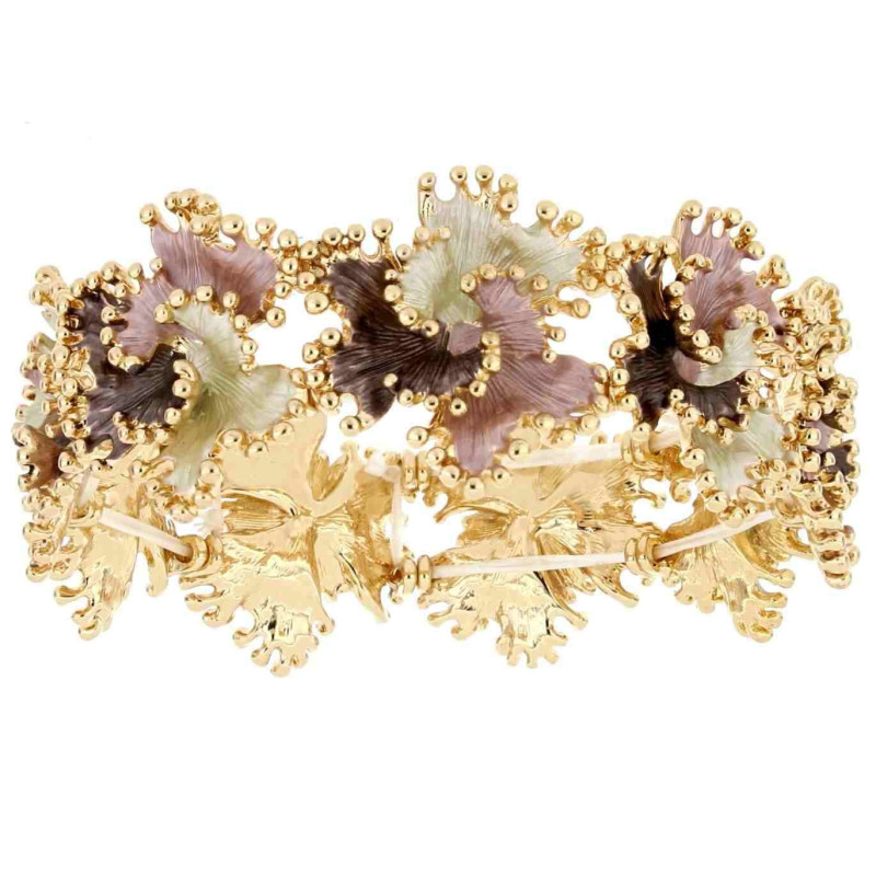 BRACCIALE MM 18 ARMONIA IN OTTONE