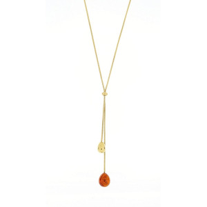 COLLANA CM 60 AURORA IN ACCIAIO MM 15X10