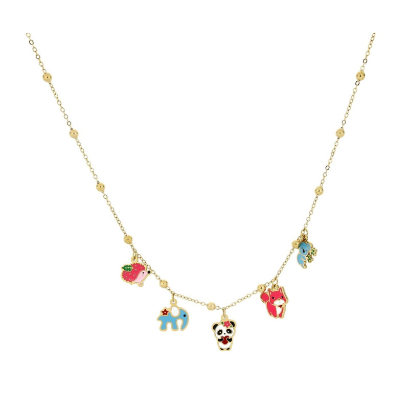 COLLANA BABY CM 35+5 IN ACCIAIO