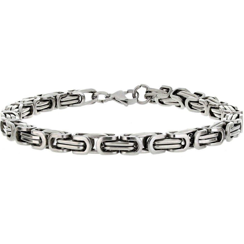 BRACCIALE UOMO IN ACCIAIO MM 6
