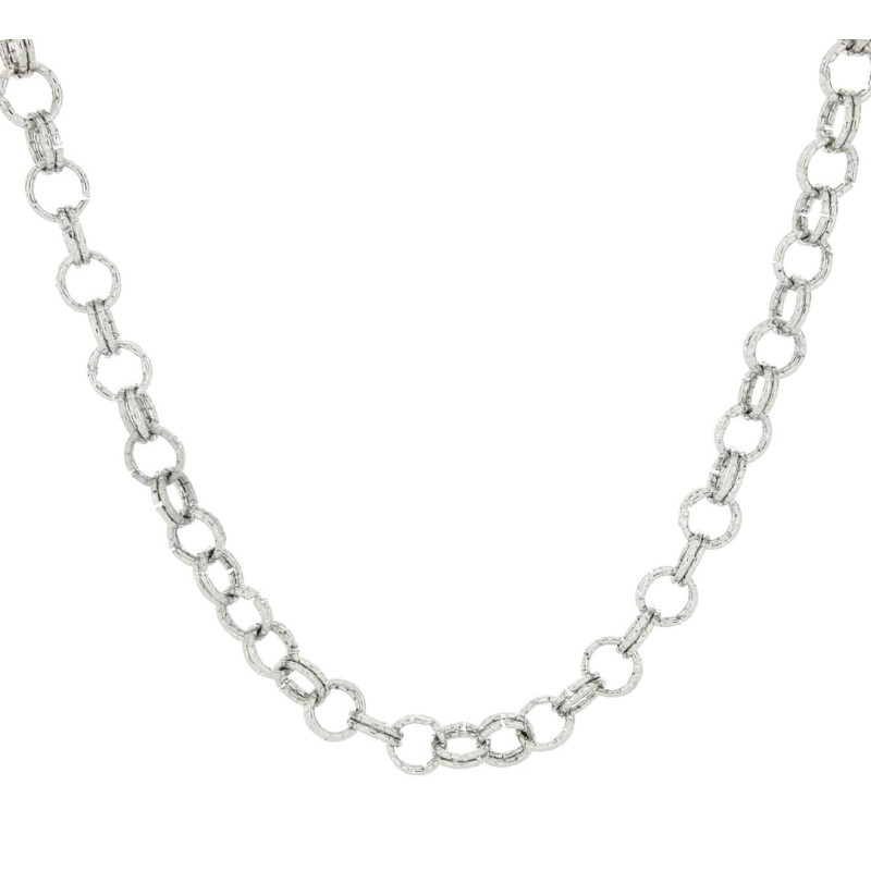 COLLANA "CLIO" CM 40+4 IN ACCIAIO