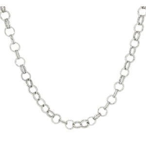 COLLANA "CLIO" CM 40+4 IN ACCIAIO