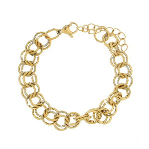 BRACCIALE "CLIO" CM 17+3 IN ACCIAIO
