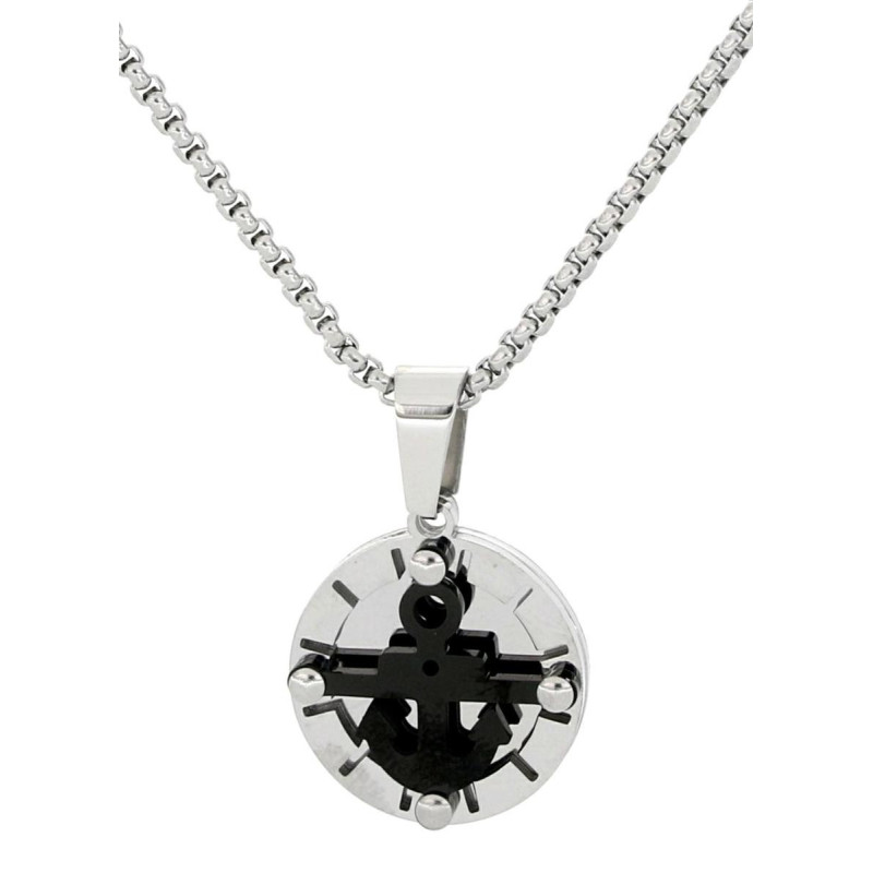 PENDENTE UOMO IN ACCIAIO