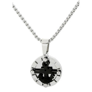 PENDENTE UOMO IN ACCIAIO