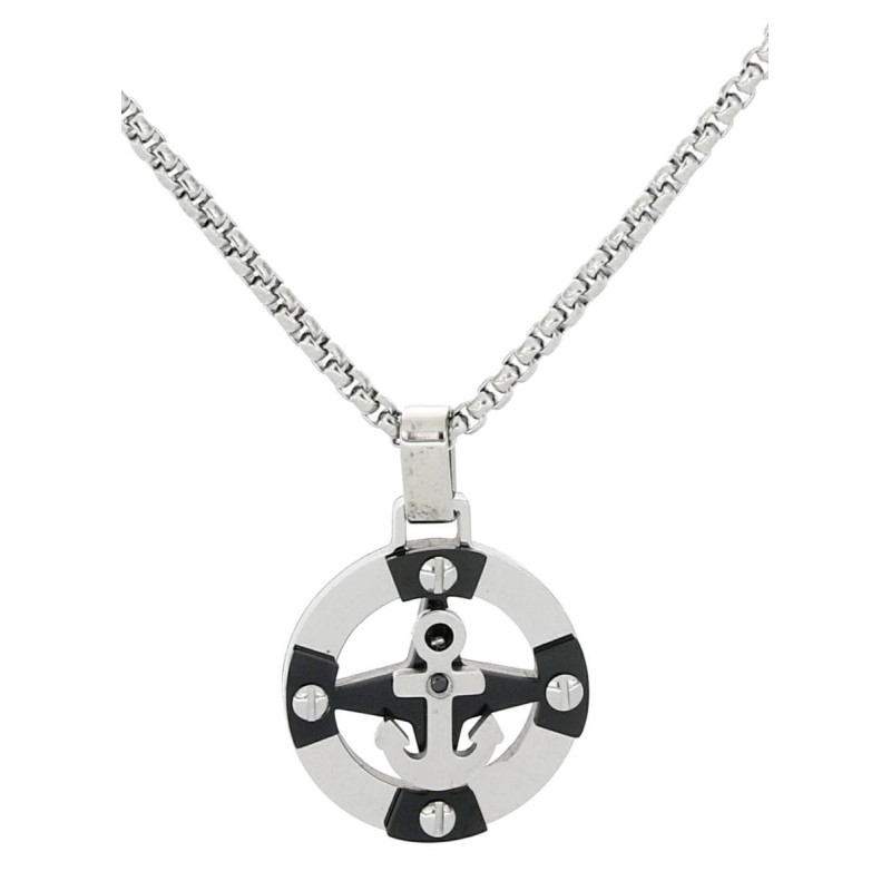 PENDENTE UOMO IN ACCIAIO