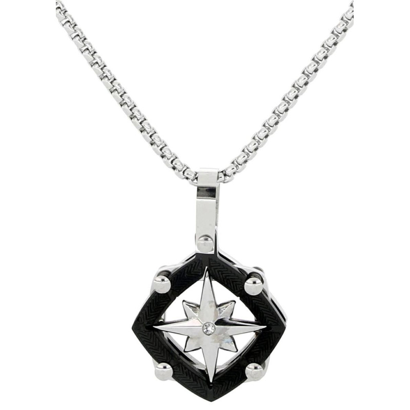 PENDENTE UOMO IN ACCIAIO