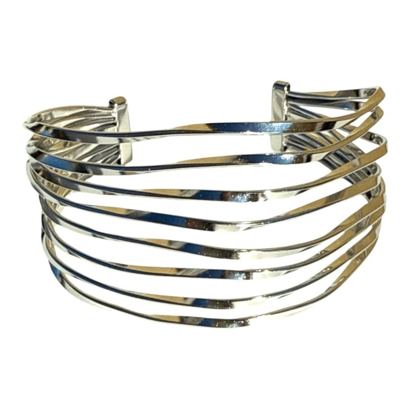BRACCIALE MANHATTAN MM 6 IN ACCIAIO