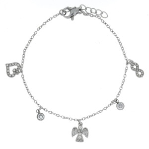 BRACCIALE AFRODITE IN ACCIAIO