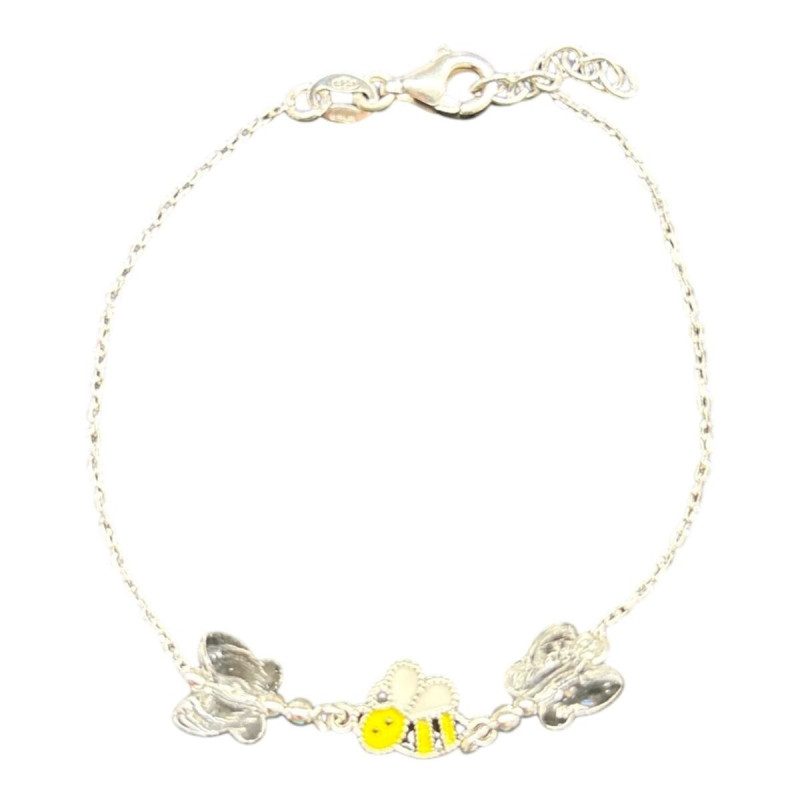 BRACCIALE BABY CM 14+3 IN ARGENTO 925