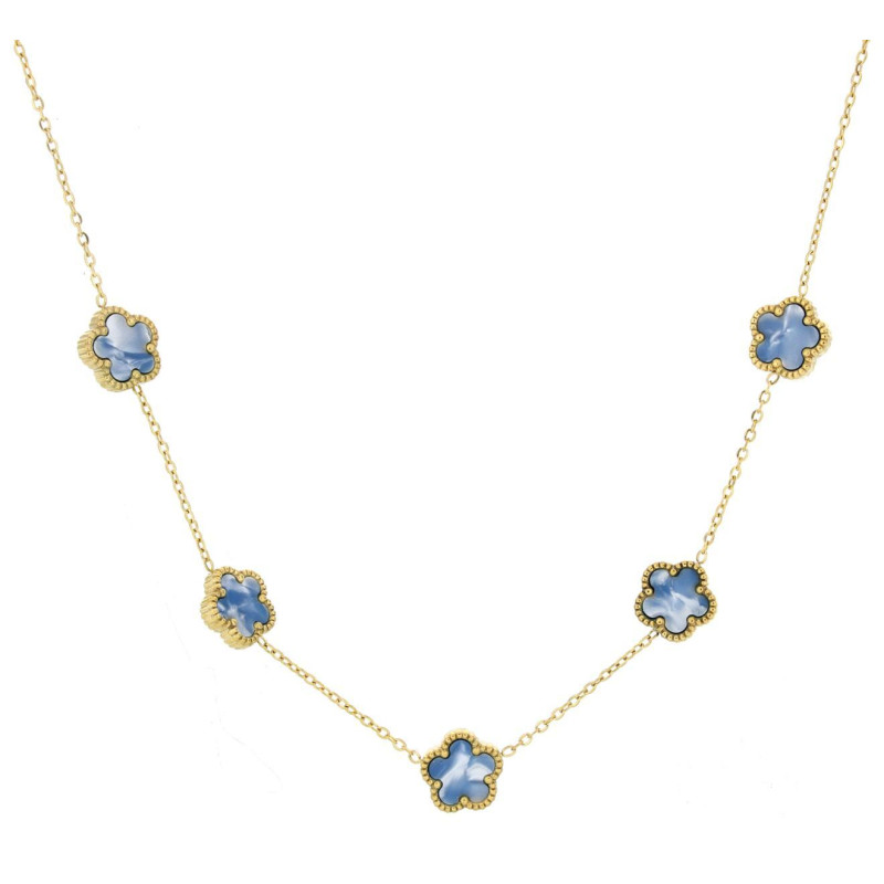 COLLANA CM 41+5 CALLIOPE IN ACCIAIO