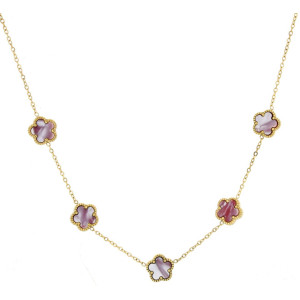 COLLANA CM 41+5 CALLIOPE IN ACCIAIO