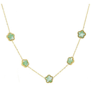 COLLANA CM 41+5 CALLIOPE IN ACCIAIO