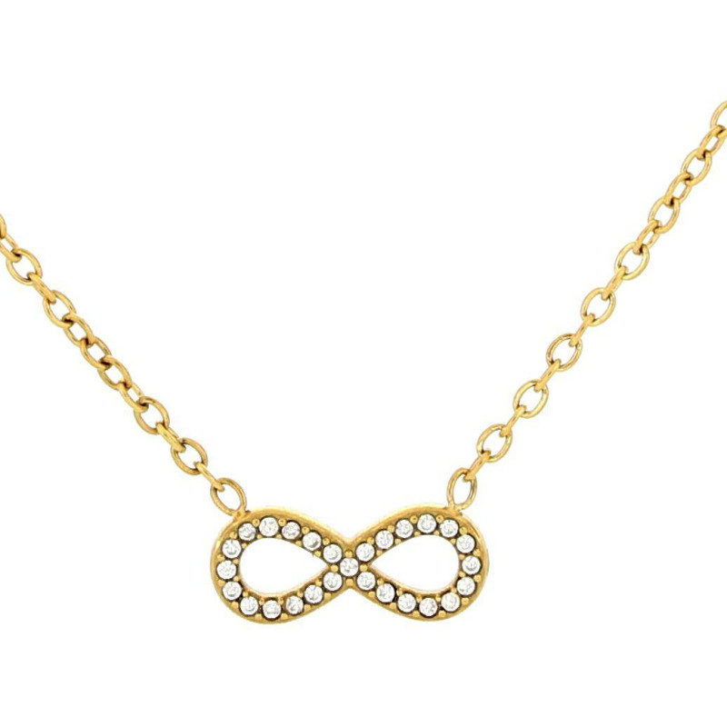 COLLANA CM 38+5 ADANA IN ACCIAIO MM 10x3