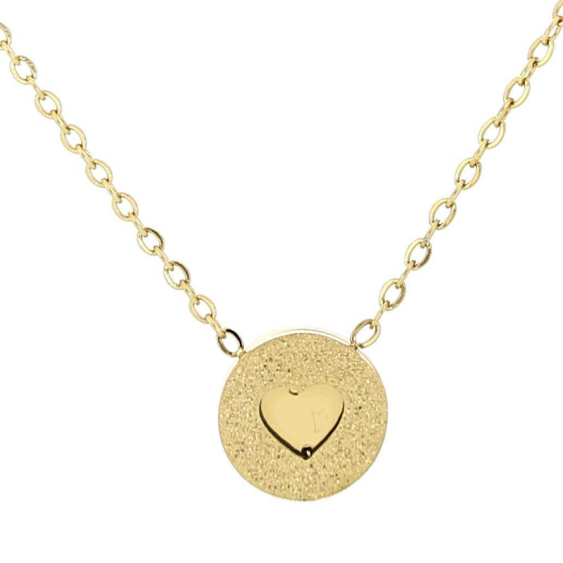 COLLANA "ADANA" CM 40+6 CON ZIRCONI IN ACCIAIO MM 10