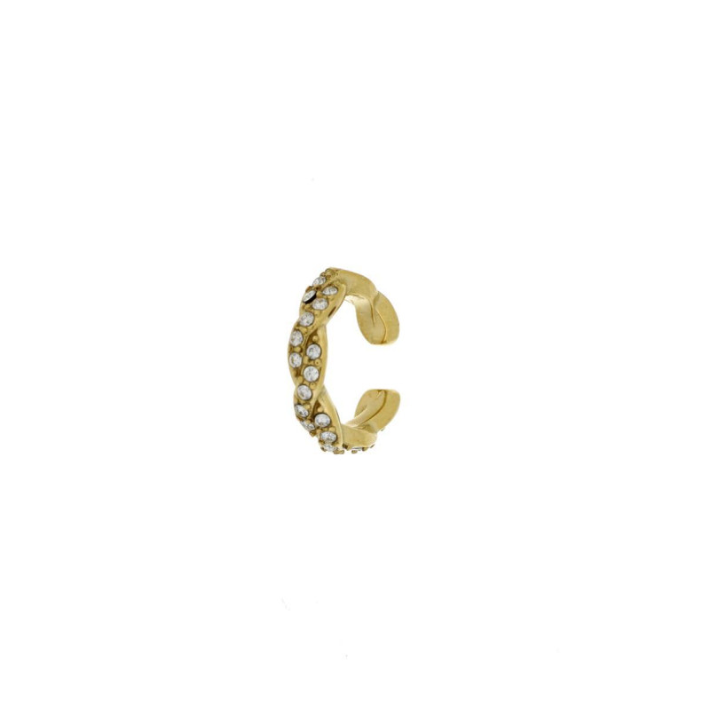 ORECCHINI EAR CUFF IN ACCIAIO MM 13