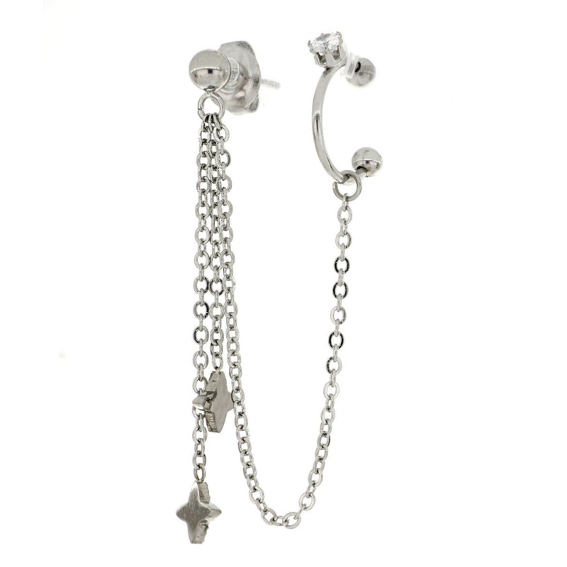 ORECCHINI EAR CUFF IN ACCIAIO