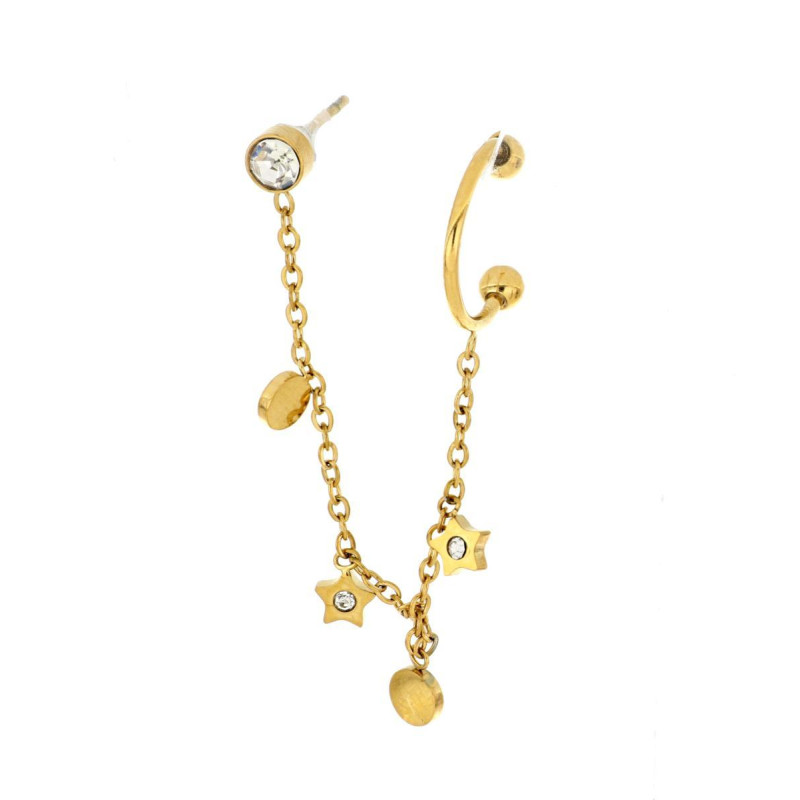 ORECCHINI EAR CUFF IN ACCIAIO