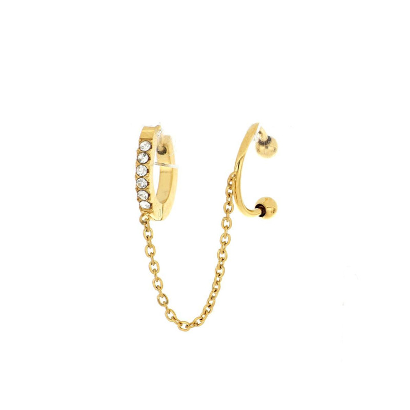 ORECCHINI EAR CUFF IN ACCIAIO