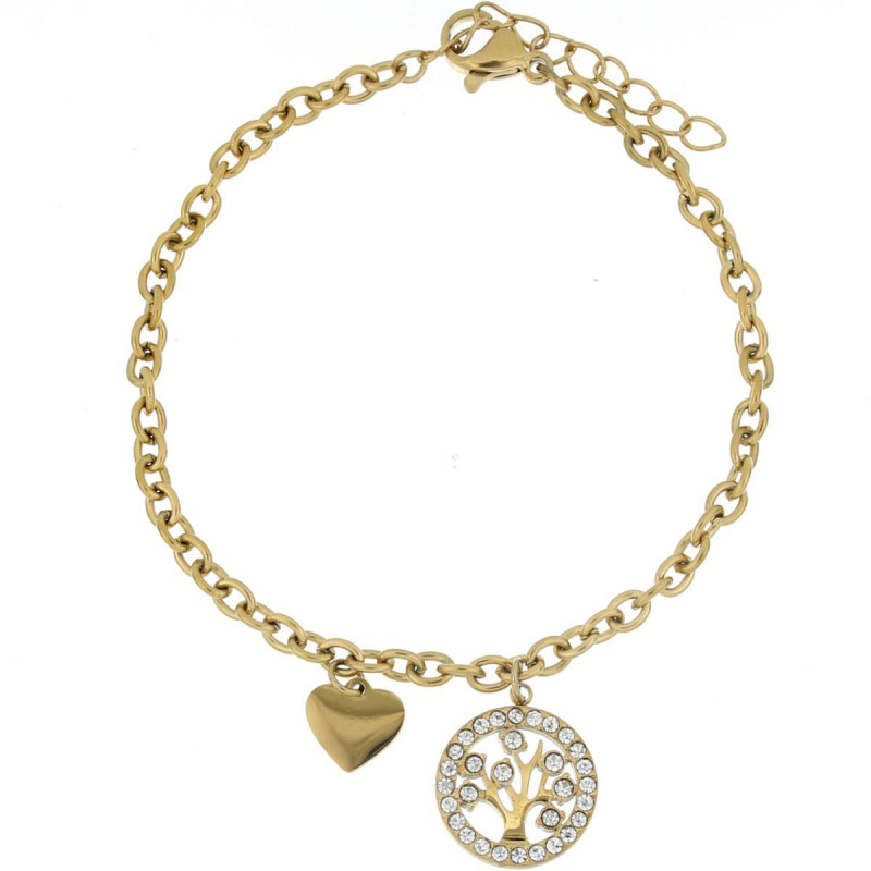 BRACCIALE AFRODITE IN ACCIAIO