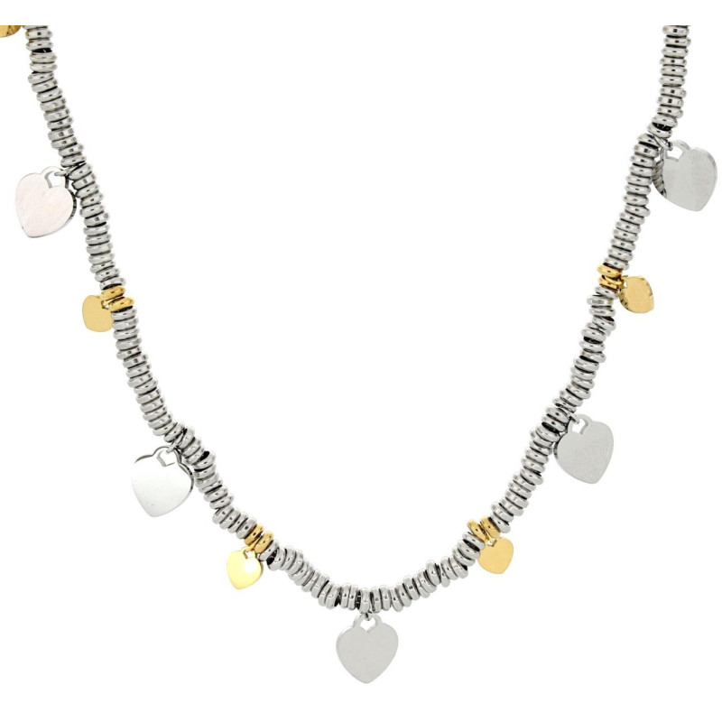 COLLANA CM 41+5 TYCHE IN ACCIAIO