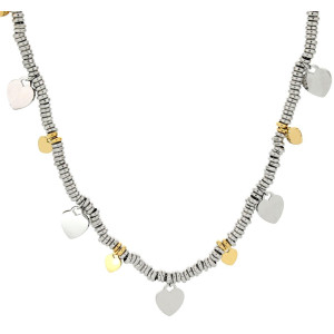 COLLANA CM 41+5 TYCHE IN ACCIAIO