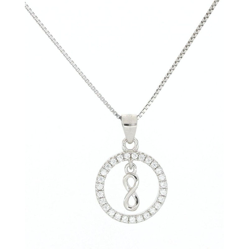 PENDENTE INFINITO IN ARGENTO 925