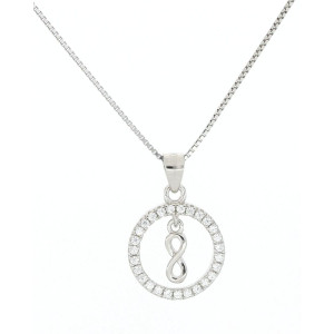 PENDENTE INFINITO IN ARGENTO 925